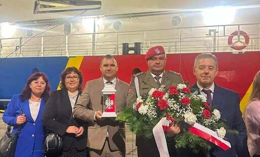 Zdjęcie do Przedstawiciele Gminy Brody oddali hołd Bohaterom Westerplatte 