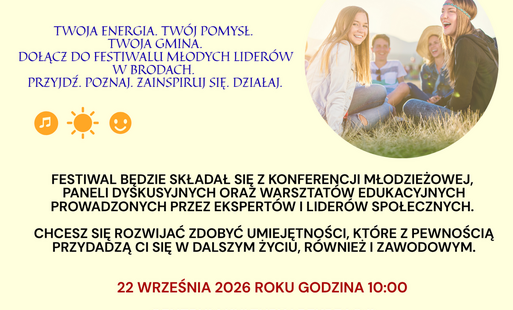 Zdjęcie do Młodzi mają głos. Trwają zapisy do &bdquo;Festiwalu Młodych Lider&oacute;w &ndash; Inspiracja, Akcja, Zmiana&rdquo;