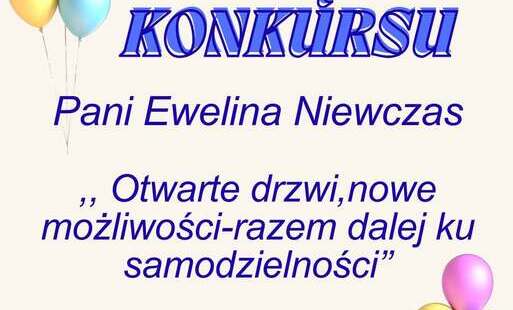 Zdjęcie do Konkurs na hasło przewodnie Dnia Otwartego Centrum Rehabilitacji i Edukacji Społecznej rozstrzygnięty