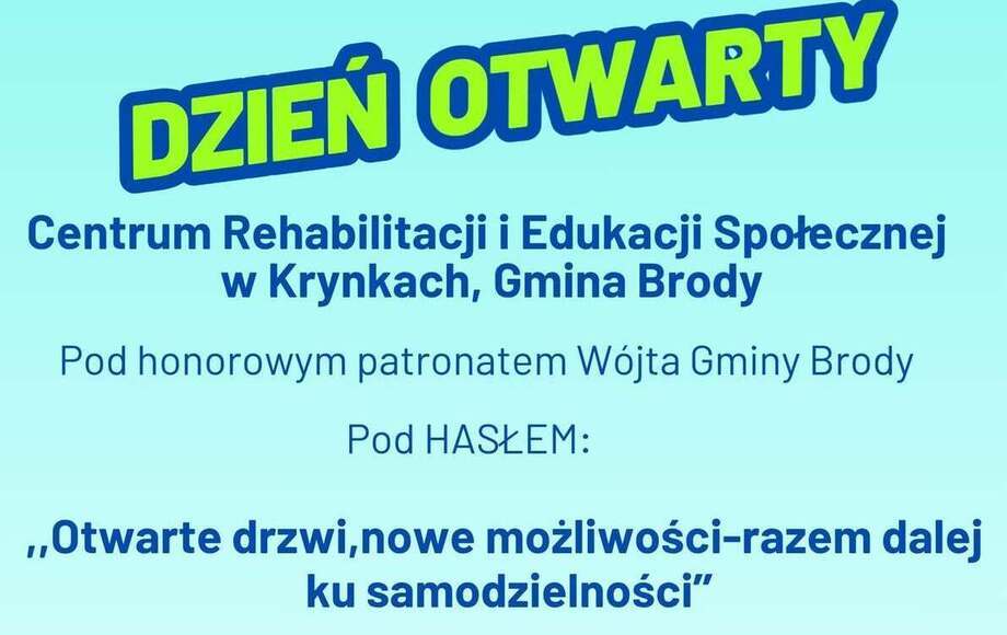 Dzień Otwarty w CRiES w Krynkach 10 października