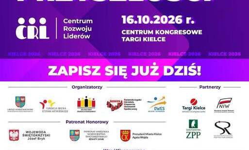 Zdjęcie do Zaproszenie na Świętokrzyski Kongres Organizacji Pozarządowych &ndash; Ekonomia przyszłości 2026