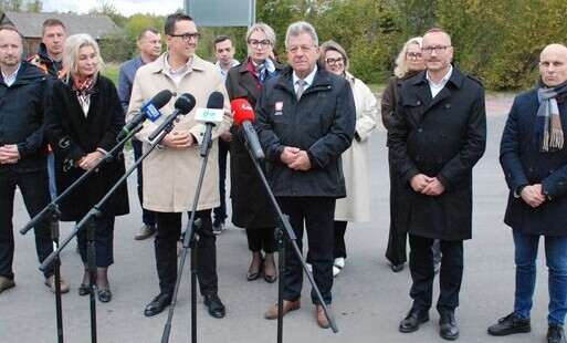 Zdjęcie do Kolejny odcinek drogi w Lipiu oddany do użytku 