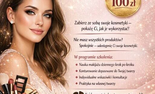 Centrum Rehabilitacji i Edukacji Społecznej w Krynkach zaprasza na szkolenie z dziennego makijażu