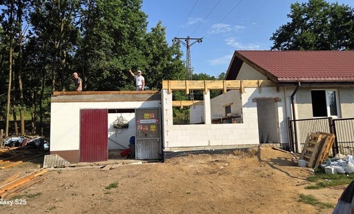 Rozbudowa budynku sportowego 