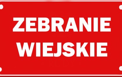 grafika zebranie wiejskie