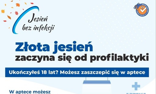 Zdjęcie do Jesień bez infekcji. Zaszczep się w aptece