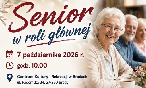 Zdjęcie do Senior w roli gł&oacute;wnej. 7 października spotkanie z przedstawicielami KPP Starachowice, ZUS i PSSE