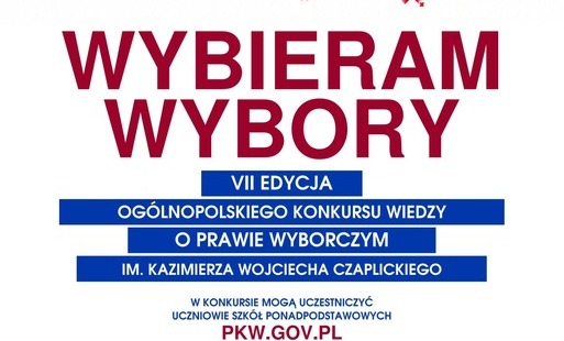 Zdjęcie do Weź udział w VII edycji konkursu &bdquo;Wybieram Wybory&rdquo; 