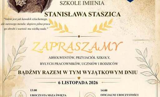Zdjęcie do Szkoła w Rudzie zyska patrona. Uroczystość nadania imienia już 6 listopada