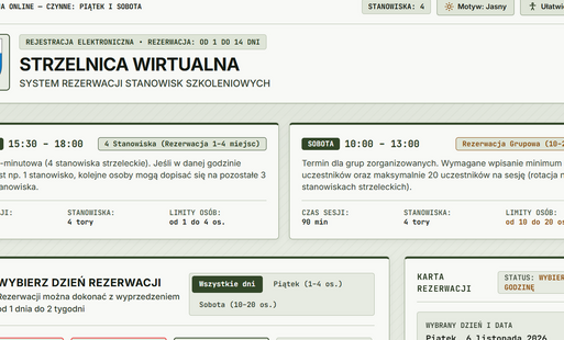 Zdjęcie do Chcesz spr&oacute;bować swoich sił na strzelnicy wirtualnej? Zarezerwuj termin przez internet