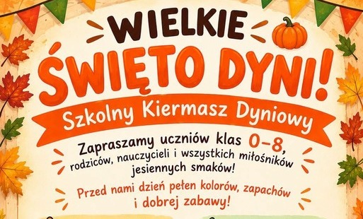 Zdjęcie do Kiermasz Dyniowy w Zespole Szkolno-Przedszkolnym w Krynkach 