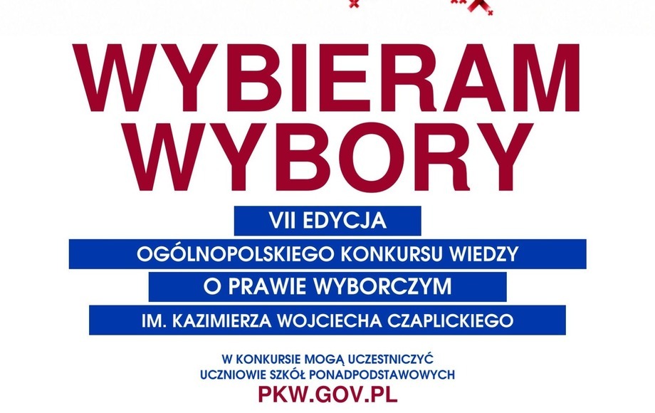 VII Ogólnopolski Konkurs Wiedzy o Prawie Wyborczym „Wybieram Wybory”